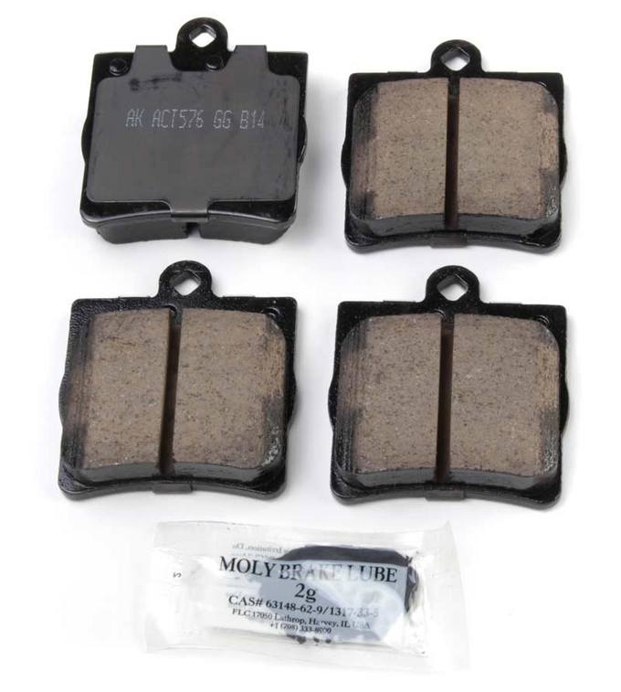 Mercedes Disc Brake Pad Set - Rear 003420272041 - Akebono Euro Ultra-Premium EUR779